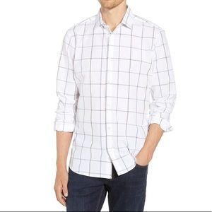 Mizzen + Main “Crossman” dress shirt L